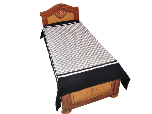 Pochampally Designer Cotton Single Bedsheet [D10332783]