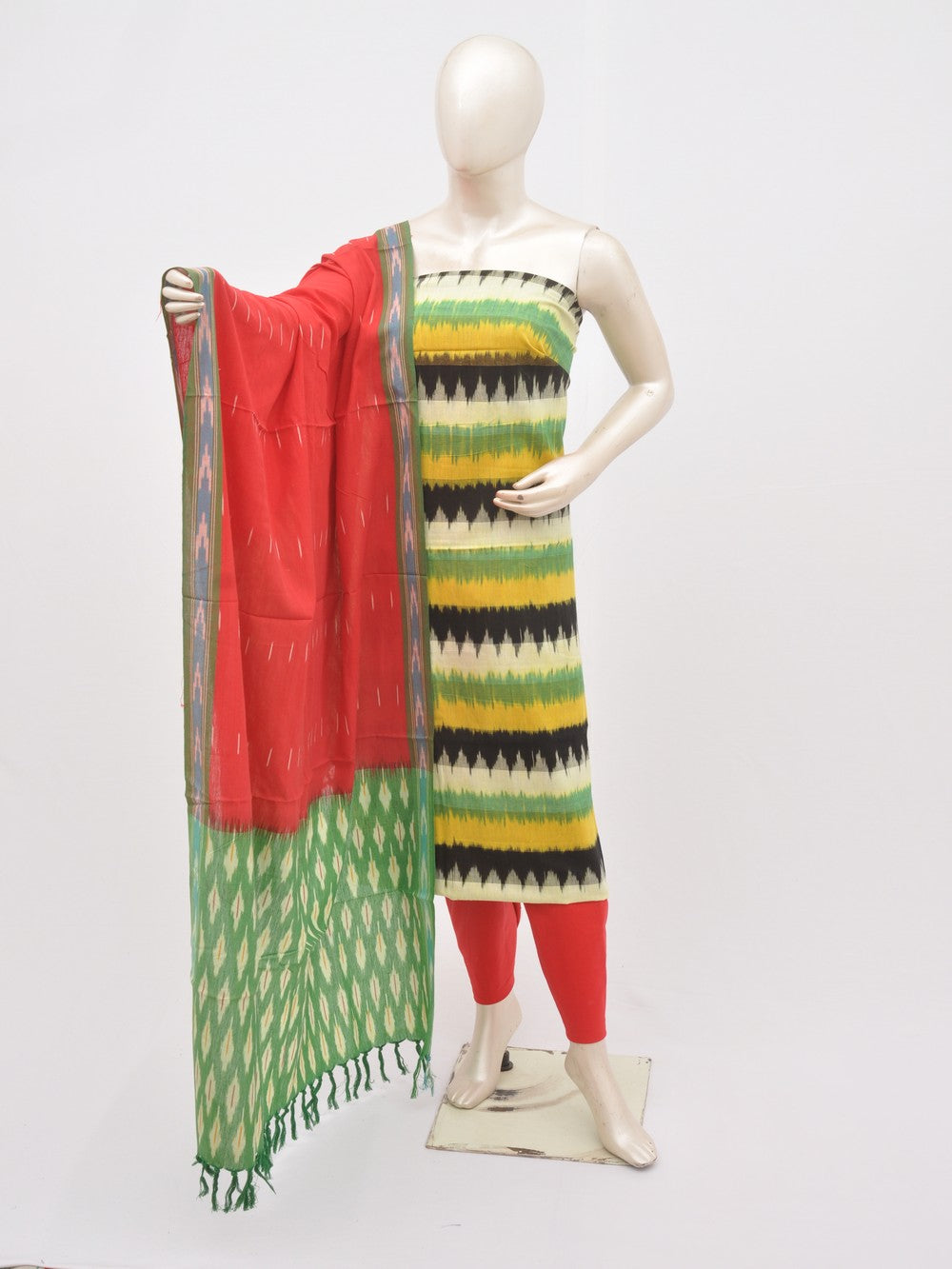Cotton Woven Designer Dress Material [D00124014]