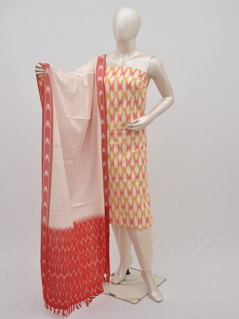 Cotton Woven Designer Dress Material [D01026073]