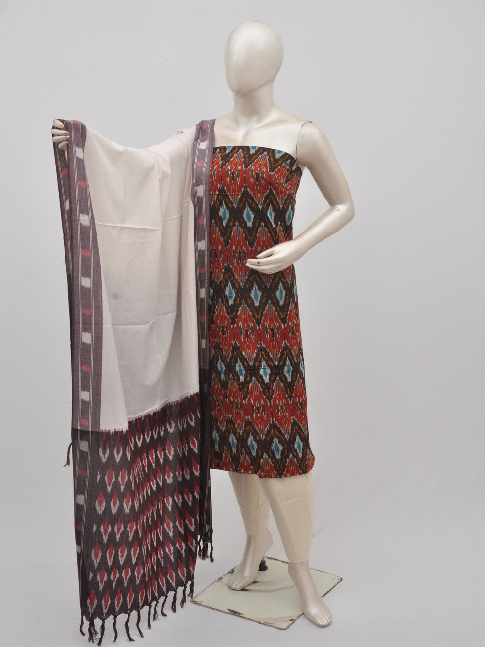 Cotton Woven Designer Dress Material [D01026074]