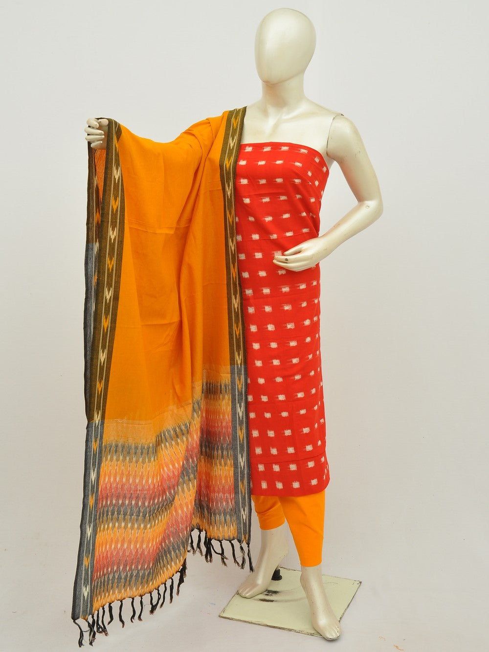 Cotton Woven Designer Dress Material [D10911033]