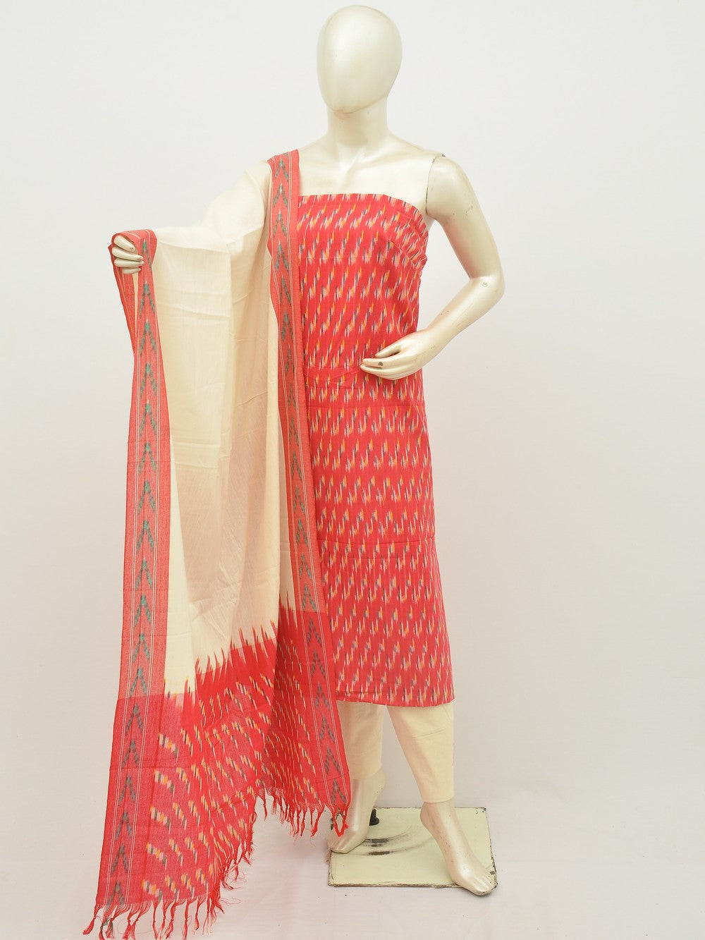 Cotton Woven Designer Dress Material [D20112001]