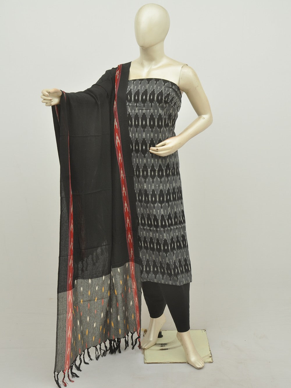 Cotton Woven Designer Dress Material [D20123027]