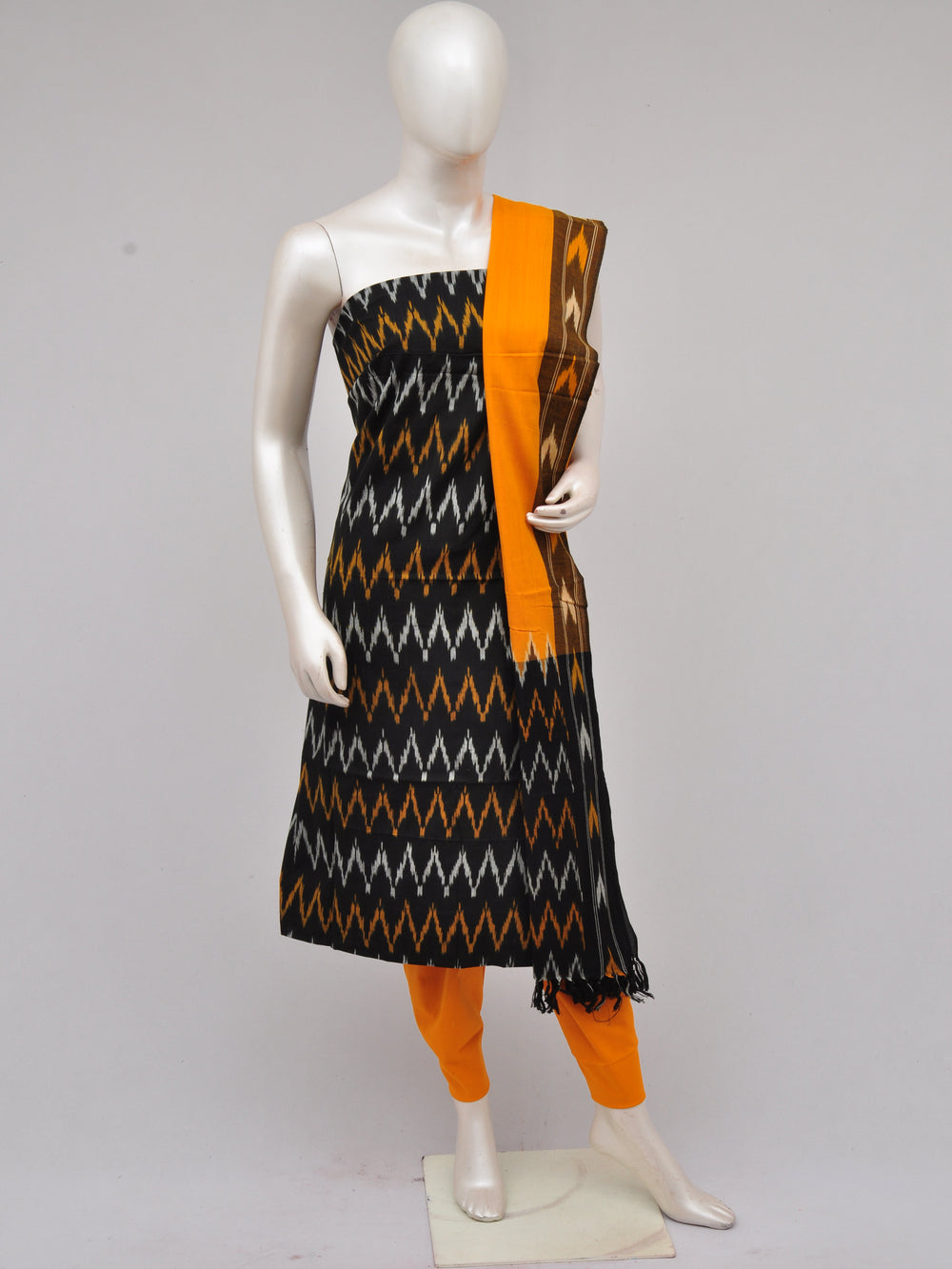 Dark Brown Readymade Pure Pochampally Ikat Handloom Cotton Long Kurta |  Ikat dress, Cotton dress pattern, Ikkat dresses