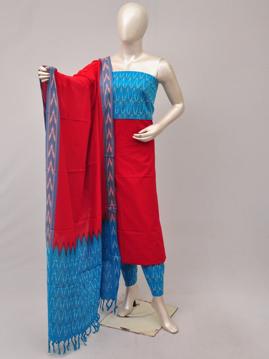 Pochampally Ikat Dress Material with Same Dupatta model 1 [D81016043]