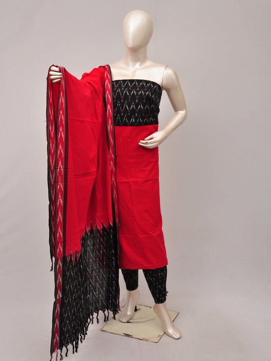 Pochampally Ikat Dress Material with Same Dupatta model 1 [D81016044]