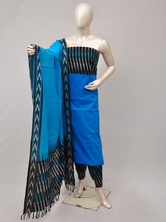 Pochampally Ikat Dress Material with Same Dupatta model 1 [D81016045]