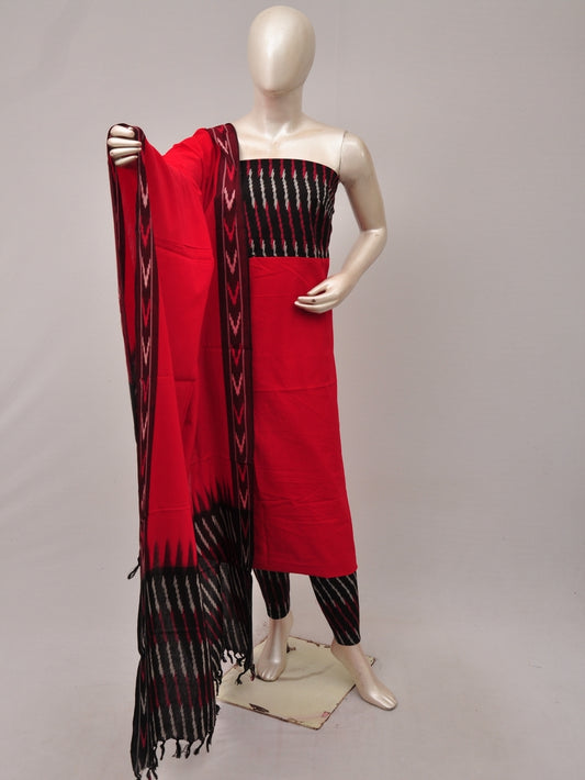 Pochampally Ikat Dress Material with Same Dupatta model 1 [D81016048]