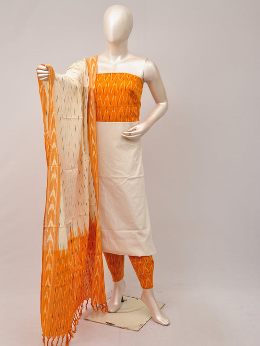 Pochampally Ikat Dress Material with Same Dupatta model 1[D81016049]