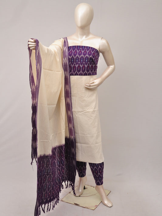 Pochampally Ikat Dress Material with Same Dupatta model 1 [D81016051]