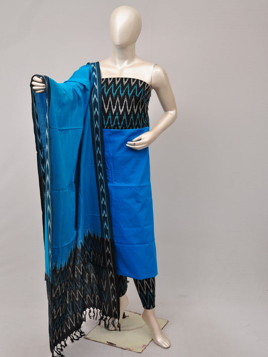Pochampally Ikat Dress Material with Same Dupatta model 1  [D81016052]