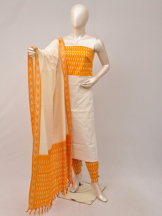 Pochampally Ikat Dress Material with Same Dupatta model 1 [D81016055]