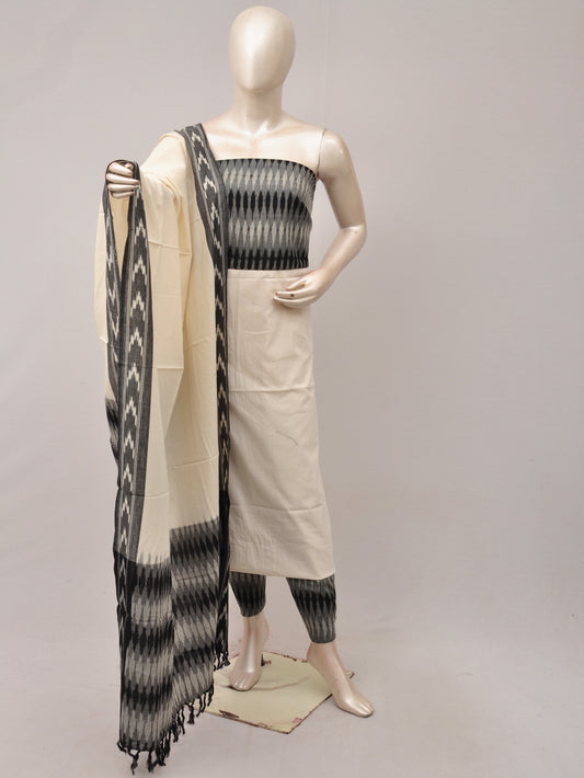 Pochampally Ikat Dress Material with Same Dupatta model 1 [D81016058]