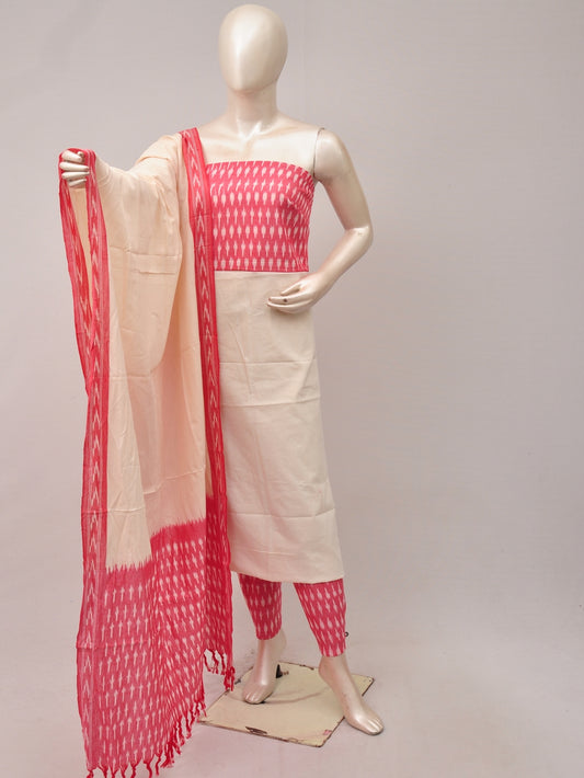 Pochampally Ikat Dress Material with Same Dupatta model 1 [D81016059]