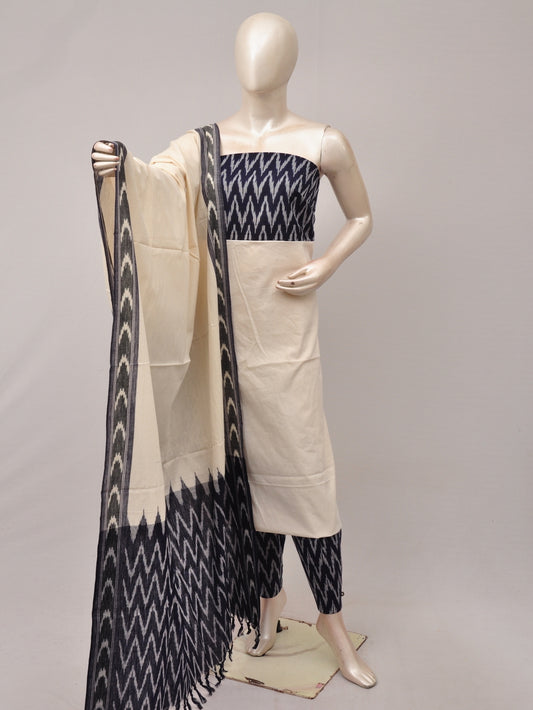 Pochampally Ikat Dress Material with Same Dupatta model 1  [D81016061]