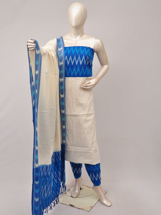Pochampally Ikat Dress Material with Same Dupatta model 1 [D81016062]