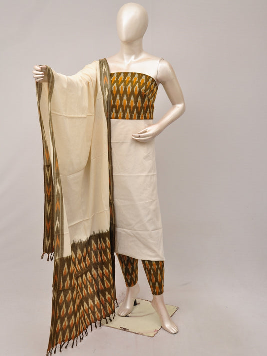 Pochampally Ikat Dress Material with Same Dupatta model 1 [D81016063]