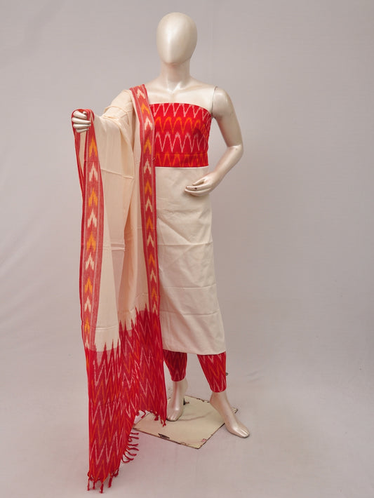 Pochampally Ikat Dress Material with Same Dupatta model 1 [D81016065]