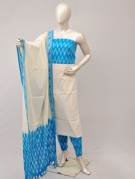Pochampally Ikat Dress Material with Same Dupatta model 1 [D81016066]