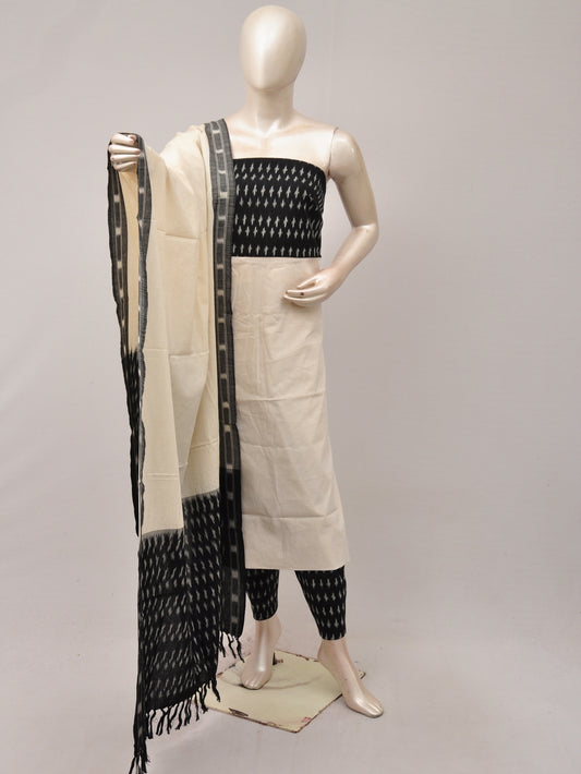Pochampally Ikat Dress Material with Same Dupatta model 1 [D81016067]