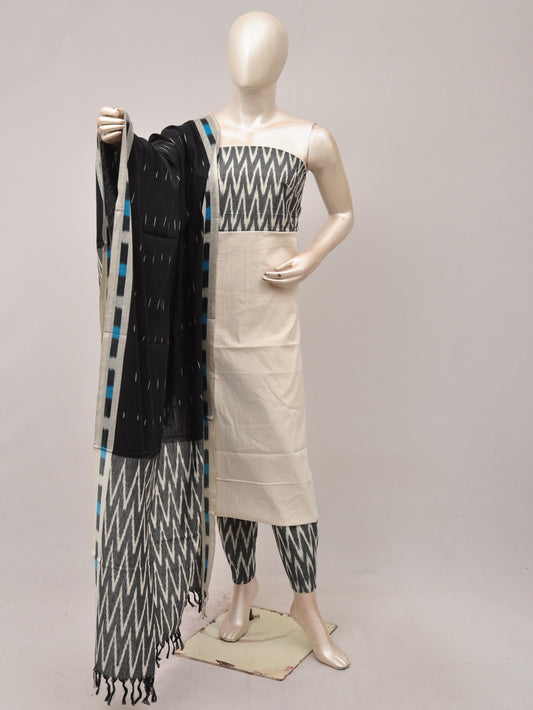 Pochampally Ikat Dress Material with Same Dupatta model 1 [D81016068]