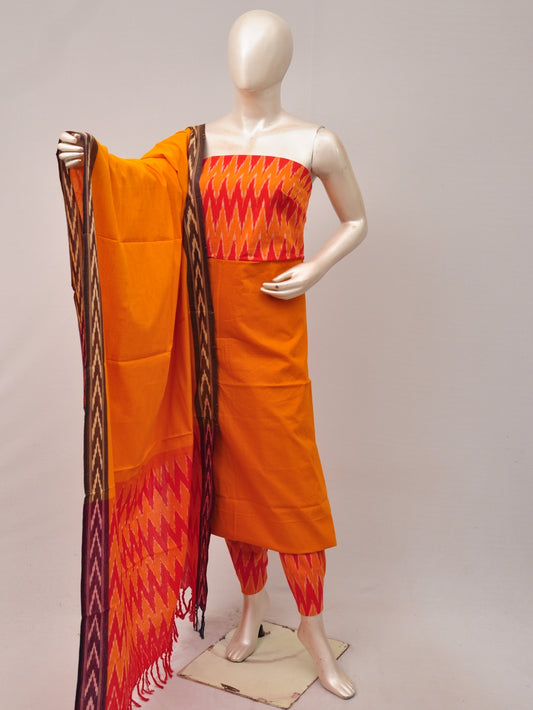 Pochampally Ikat Dress Material with Same Dupatta model 1[D81016070]