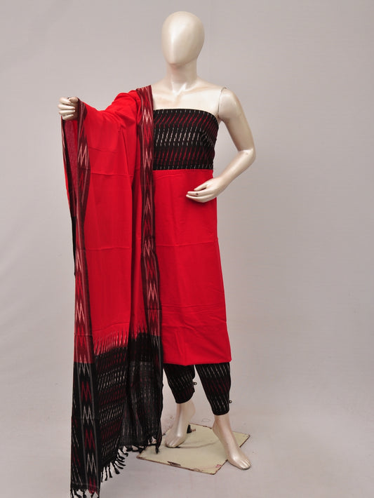 Pochampally Ikat Dress Material with Same Dupatta model 1 [D81016078]