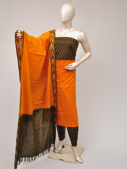 Pochampally Ikat Dress Material with Same Dupatta model 1 [D81016083]