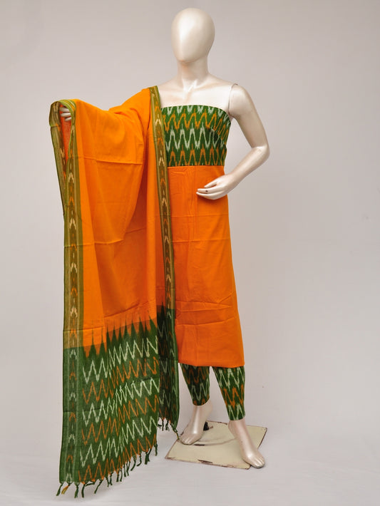 Pochampally Ikat Dress Material with Same Dupatta model 1 [D81016084]
