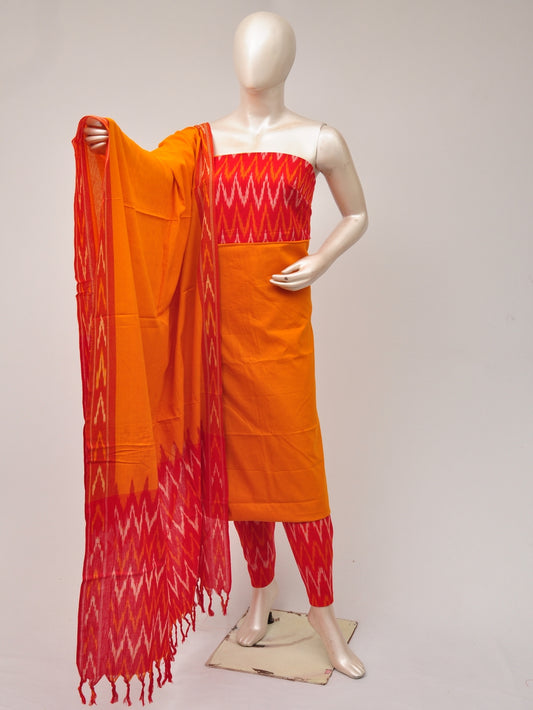 Pochampally Ikat Dress Material with Same Dupatta model 1 [D81016086]