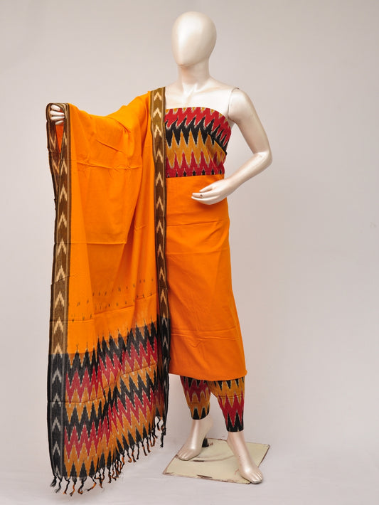 Pochampally Ikat Dress Material with Same Dupatta model 1  [D81016093]
