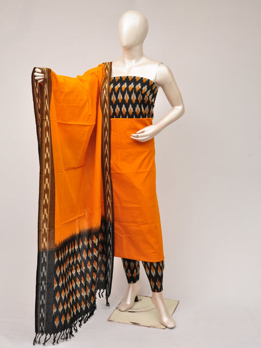 Pochampally Ikat Dress Material with Same Dupatta model 1[D81016097]