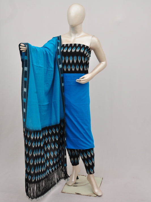Pochampally Ikat Dress Material with Same Dupatta model 1  D[90828081]