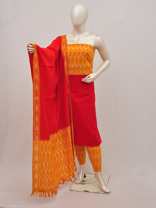 Pochampally Ikat Dress Material with Same Dupatta model 1  D[90828082]