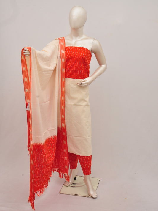 Pochampally Ikat Dress Material with Same Dupatta model 1  D[90828083]