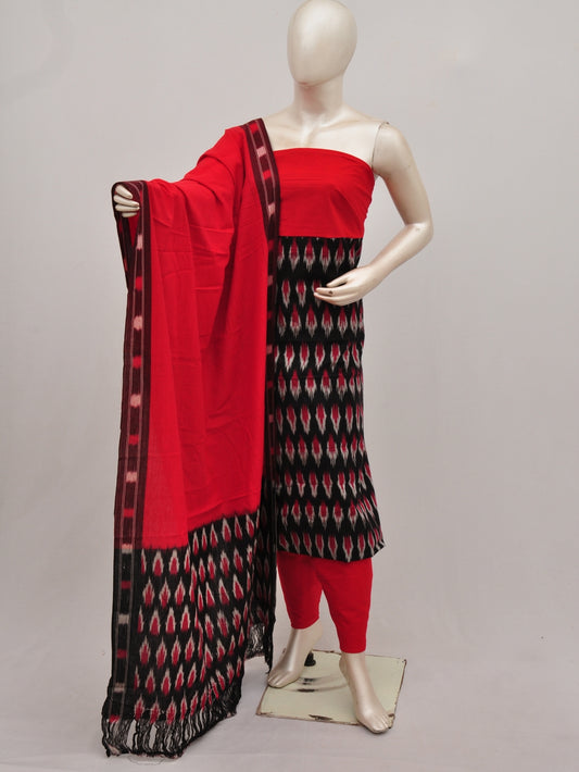 Pochampally Ikat Dress Material with Same Dupatta model 1  D[90828087]