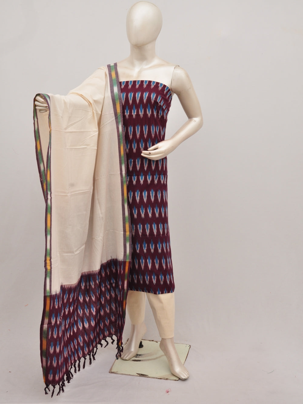 Cotton Woven Designer Dress Material D[90830004]