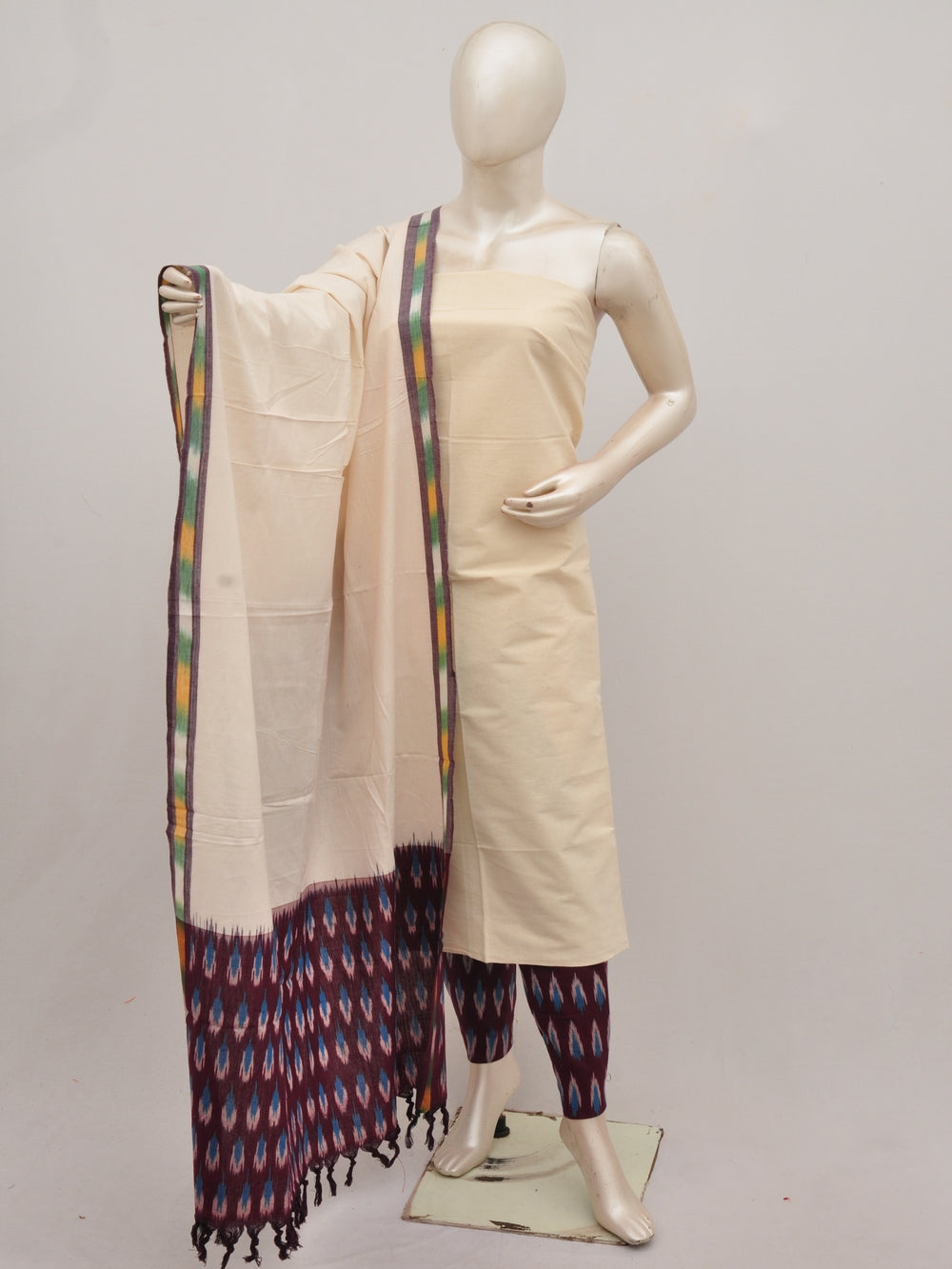 Cotton Woven Designer Dress Material D[90830008]