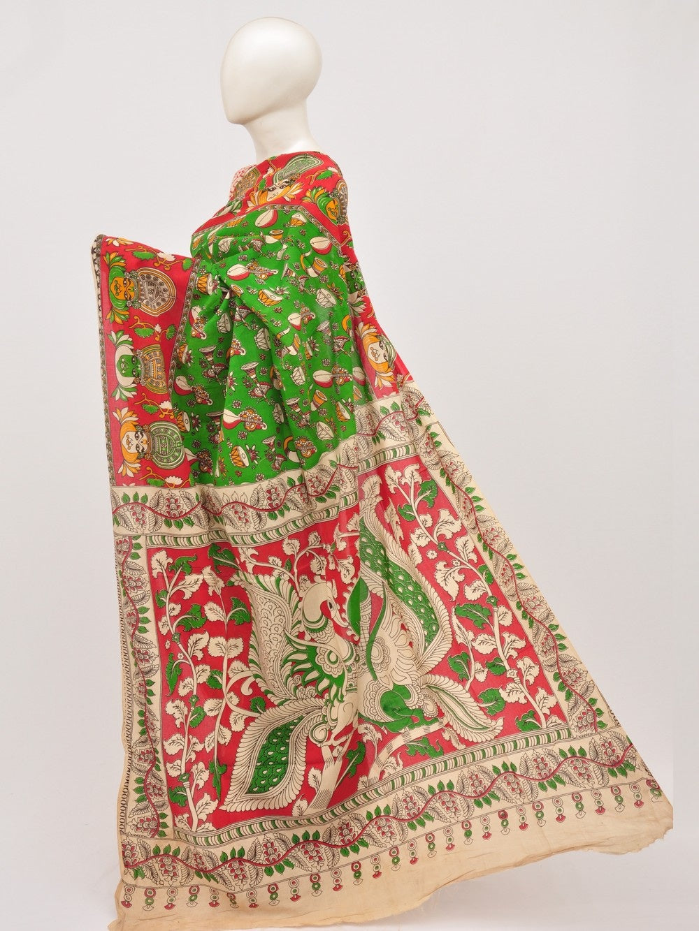 Kalamkari Silk Sarees [D90928040] - DressesForWomen.IN