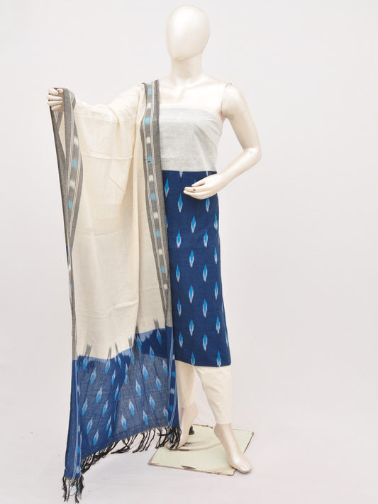 Pochampally Ikat Dress Material with Same Dupatta model 1 [D91002017]
