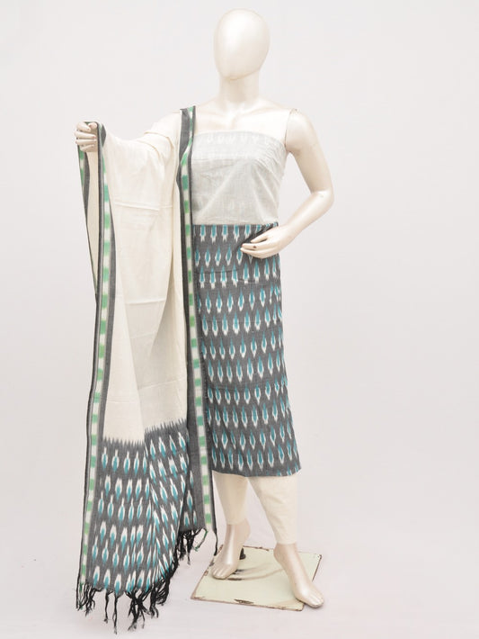 Pochampally Ikat Dress Material with Same Dupatta model 1 [D91002022]
