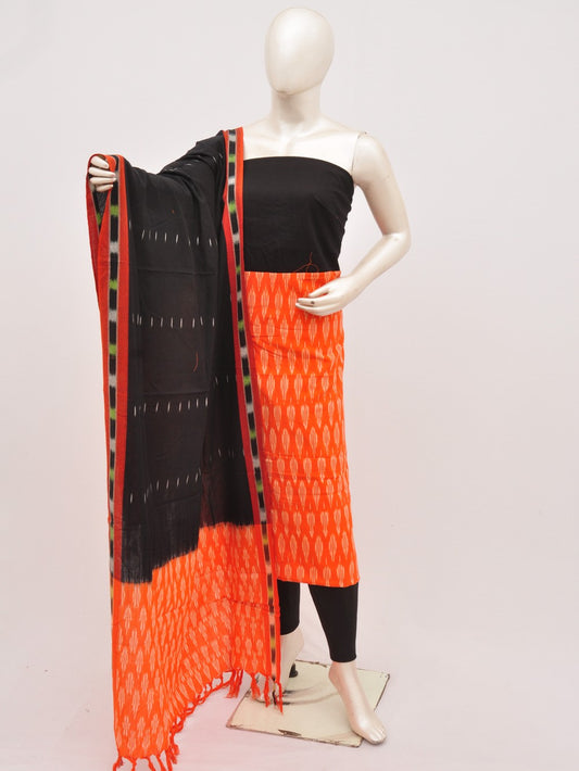 Pochampally Ikat Dress Material with Same Dupatta model 1 [D91002026]