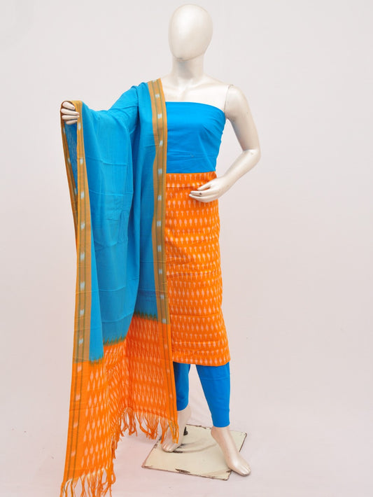 Pochampally Ikat Dress Material with Same Dupatta model 1 [D91002029]