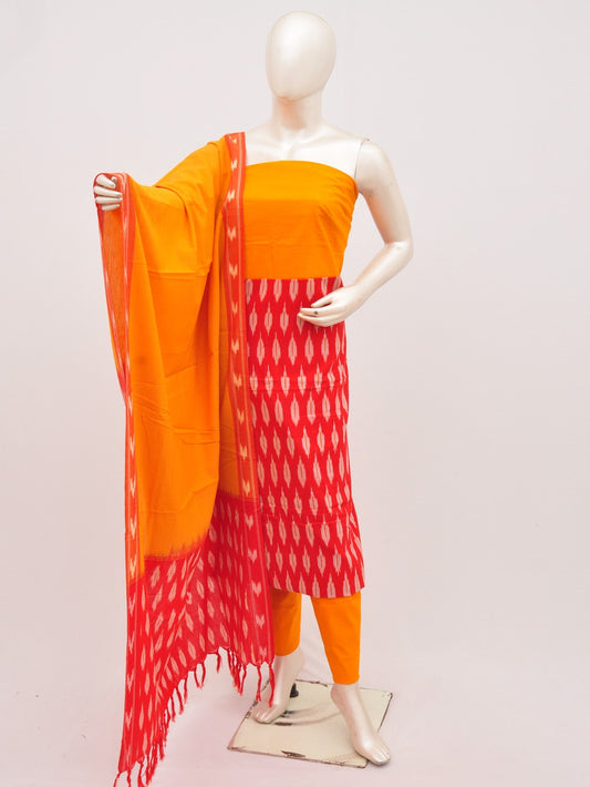 Pochampally Ikat Dress Material with Same Dupatta model 1 [D91002031]