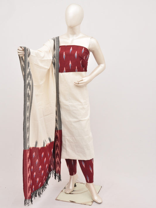 Pochampally Ikat Dress Material with Same Dupatta model 1 [D91002037]