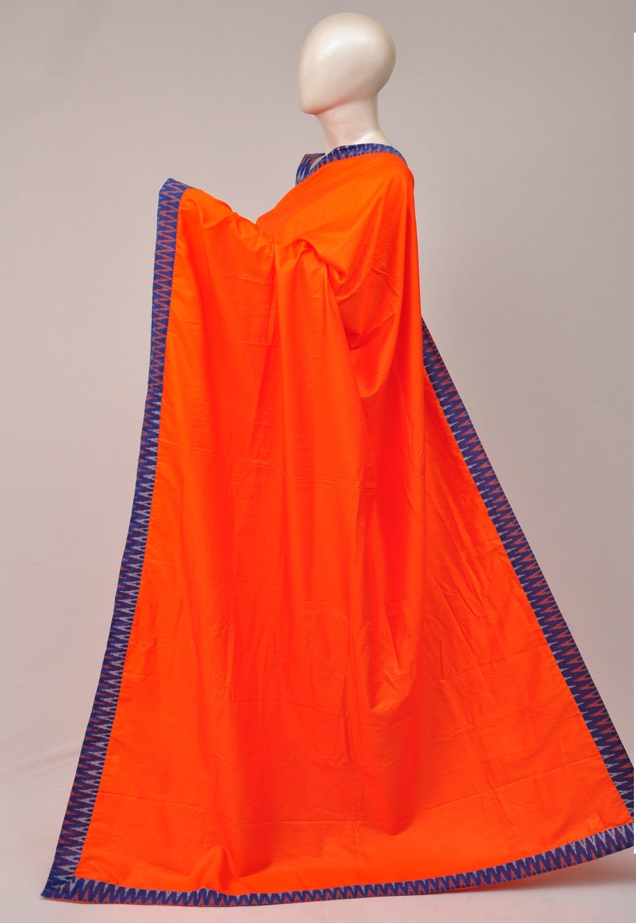 Pochampally Silk Designer Partly-Pallu Saree [D80912004]