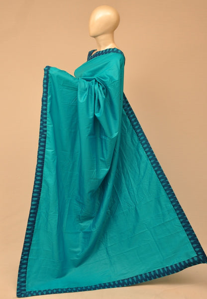 Pochampally Silk Designer Partly-Pallu Saree [D80912006]