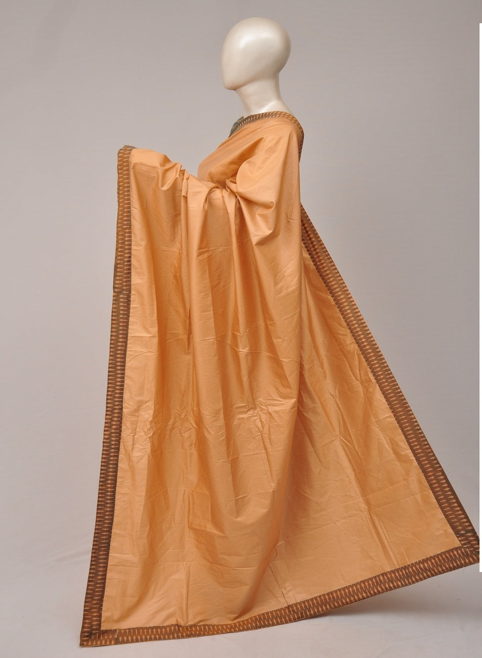 Pochampally Silk Designer Partly-Pallu Saree [D80912008]