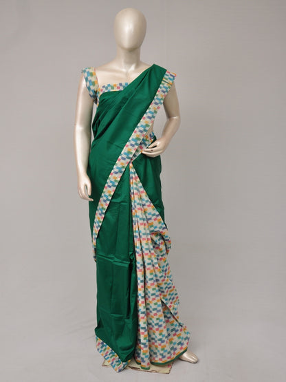 Pochampally Silk Designer Partly-Pallu Saree  [D80914011]