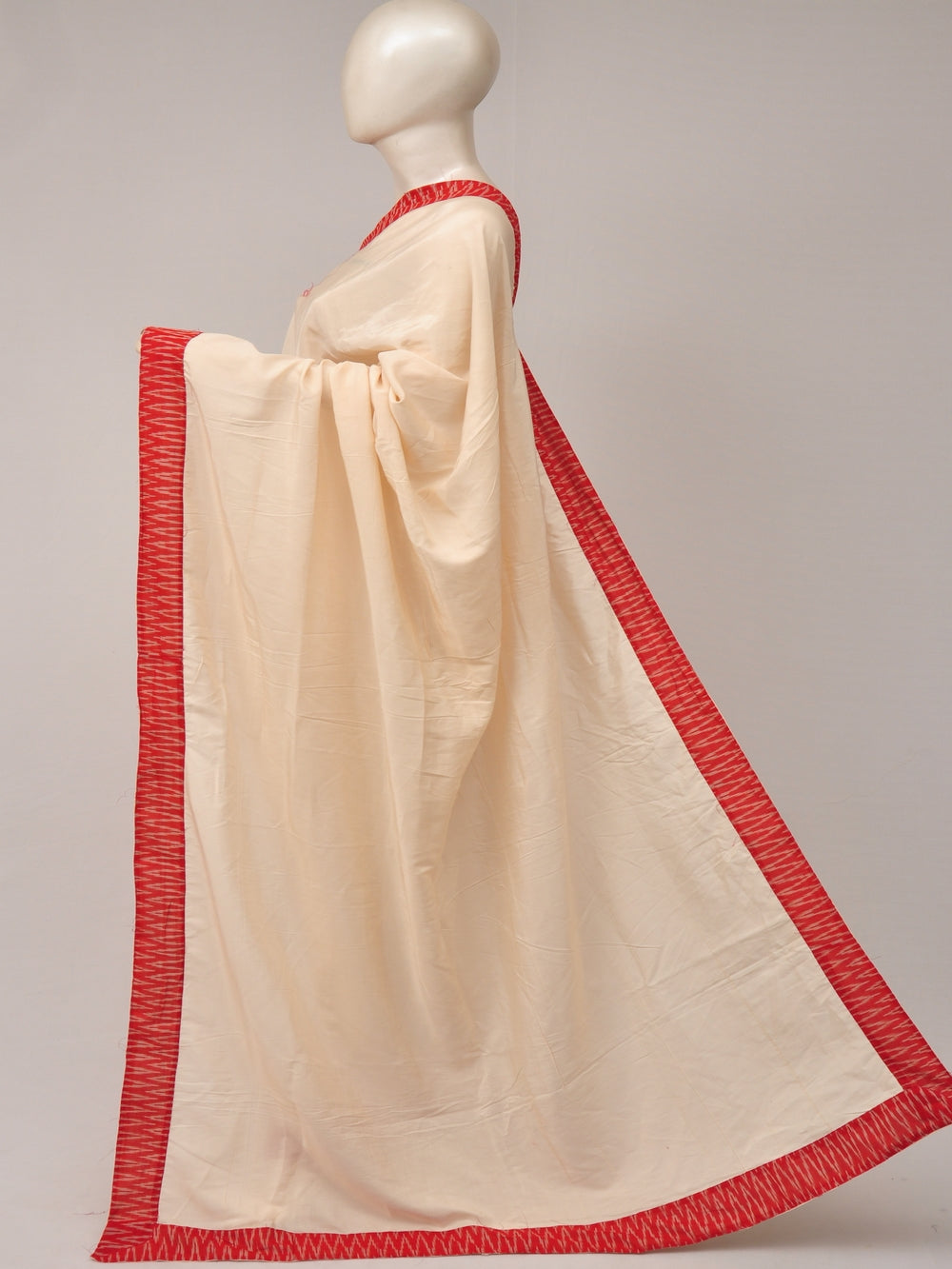 Pochampally Silk Designer Partly-Pallu Saree  [D80914015]